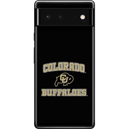 University of Colorado CU Logo on Gold Google Pixel 6 Skin